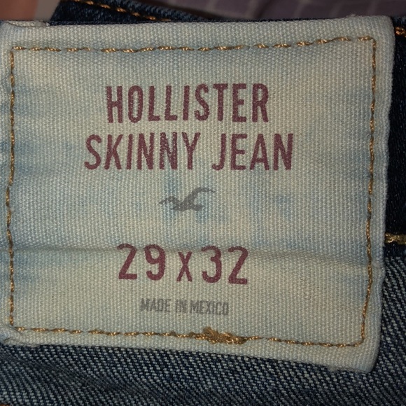 Men’s Dark Wash Skinny Jeans - Picture 3 of 3
